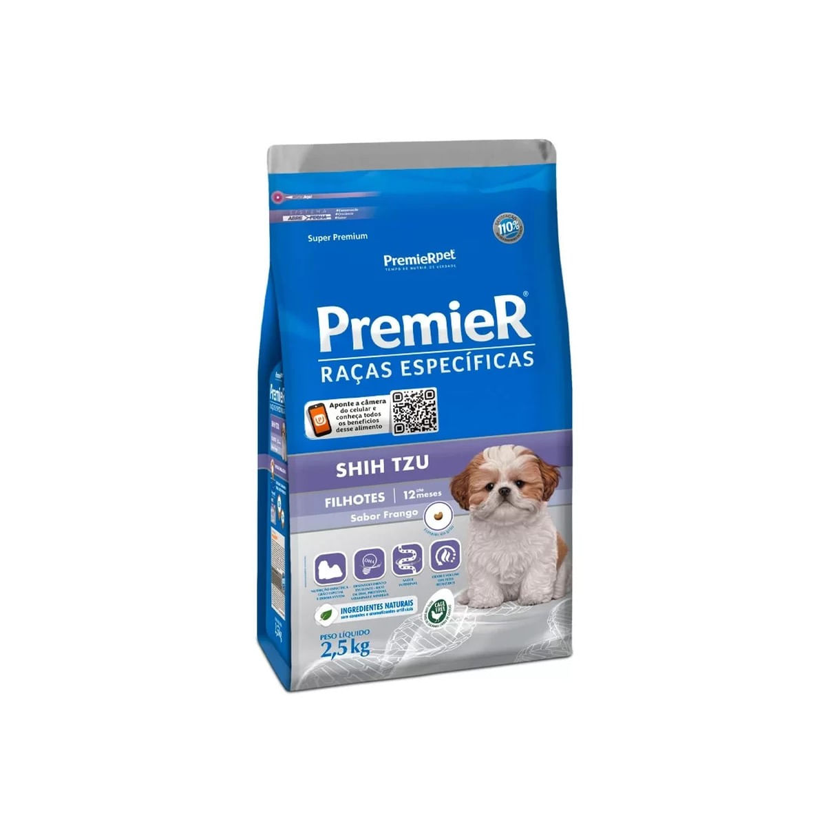 Ração para Raças Específicas Cães Filhotes Shih Tzu Frango Premier