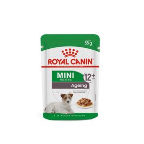 Ração Úmida Royal Canin Mini Ageing 12+ para Cães Senior de Porte Pequeno com 12 Anos ou Mais 85g