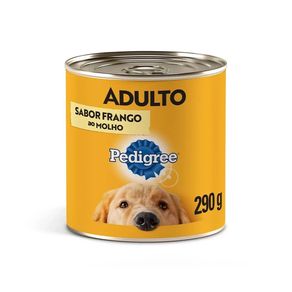 Ração Úmida Pedigree Lata Frango ao Molho para Cães Adultos 290 g